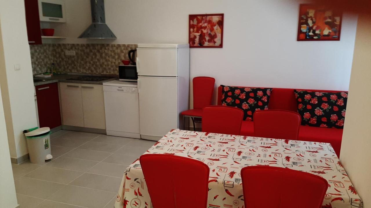 Apartmani Mw, Crveni Apartman Baška Exteriér fotografie